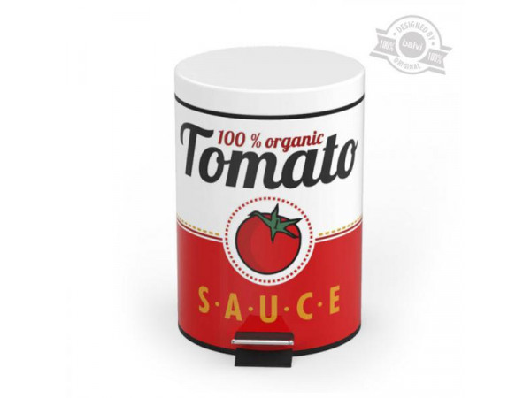 Odpadkový kôš Balvi Tomato Sauce, 5L Odpadkový kôš Balvi Tomato Sauce, 5L