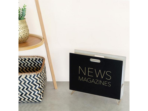 Stojan na noviny Balvi News, čierny Stojan na noviny Balvi News, čierny