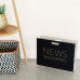 Stojan na noviny Balvi News, čierny Stojan na noviny Balvi News, čierny