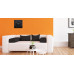 Dizajnové nástenné hodiny Future Time FT1010BK Square black 40cm Dizajnové nástenné hodiny Future Time FT1010BK Square black 40cm