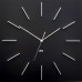 Dizajnové nástenné hodiny Future Time FT1010BK Square black 40cm Dizajnové nástenné hodiny Future Time FT1010BK Square black 40cm