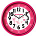 Ružové detské nástenné hodiny flamingo CLOCKODILE CCS3002