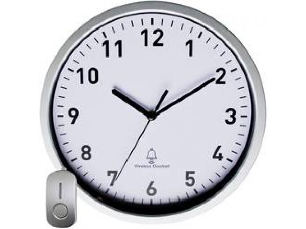 Nástenné hodiny DCF so zvončekom EuroTime 1202, 30cm