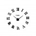 3D Nalepovacie hodiny DIY Clock Roma C2, čierne 90-130cm 3D Nalepovacie hodiny DIY Clock Roma C2, čierne 90-130cm