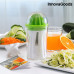Spiralizátor 4-v-1 a odšťavovač s knihou receptov InnovaGoods IN0908 Spiralizátor 4-v-1 a odšťavovač s knihou receptov InnovaGoods IN0908