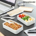 Dvojitý obedový box s príborom InnovaGoods Hermetically Sealed In1220 Dvojitý obedový box s príborom InnovaGoods Hermetically Sealed In1220
