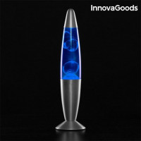Dizajnová lávová lampa InnovaGoods , modrá IN0521