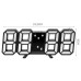 Led hodiny s budíkom Isot9143, 23cm Led hodiny s budíkom Isot9143, 23cm