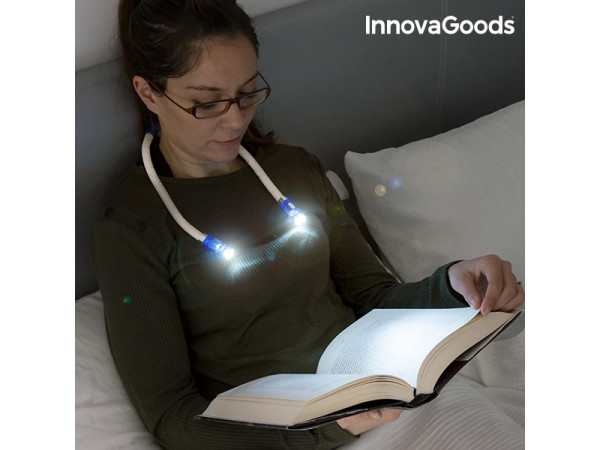 Led lampička na čítanie na krk InnovaGoods IN0816 Led lampička na čítanie na krk InnovaGoods IN0816