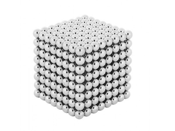 Magnetické guličky Neocube strieborné 512ks, 5mm Isot9452 Magnetické guličky Neocube strieborné 512ks, 5mm Isot9452