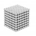 Magnetické guličky Neocube strieborné 512ks, 5mm Isot9452 Magnetické guličky Neocube strieborné 512ks, 5mm Isot9452