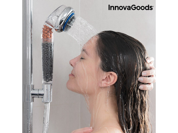 Sprchová hlavica s minerálnymi zložkami InnovaGoods Ecoshower 0811 Sprchová hlavica s minerálnymi zložkami InnovaGoods Ecoshower 0811
