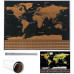 Stieracia mapa sveta s vlajkami 82x59cm IS9409 Stieracia mapa sveta s vlajkami 82x59cm IS9409