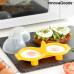 Sada na varenie vajec InnovaGoods Double Egg Poacher in3050 Sada na varenie vajec InnovaGoods Double Egg Poacher in3050