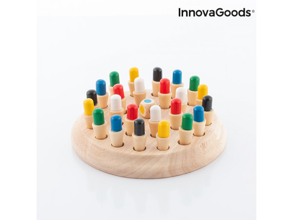 Vzdelávacia hračka InnovaGoods Taeda drevená šachová hra in1251 Vzdelávacia hračka InnovaGoods Taeda drevená šachová hra in1251