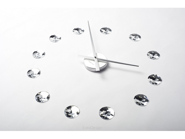 Nástenné hodiny ExitDesign DIY Diamond 668DM, 60cm Nástenné hodiny ExitDesign DIY Diamond 668DM, 60cm