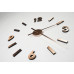 Nástenné hodiny ExitDesign Extender 668CO, medené 70-100cm Nástenné hodiny ExitDesign Extender 668CO, medené 70-100cm