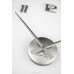 Nástenné hodiny ExitDesign Little Numbers, strieborné 732S, 50-70cm Nástenné hodiny ExitDesign Little Numbers, strieborné 732S, 50-70cm
