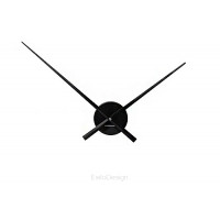 Nástenné hodiny ExitDesign No Face Mini 668SNOM, čierna, 70cm