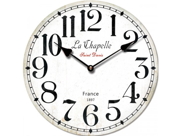 Nástenné hodiny La Chapelle, Fal6283, 30cm Nástenné hodiny La Chapelle, Fal6283, 30cm