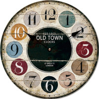 Nástenné hodiny Fal6296 Old Town, 30cm