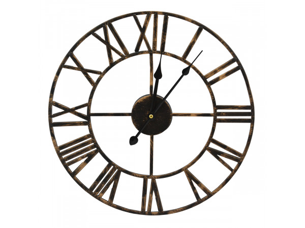 Nástenné hodiny Vintage, kovové, FAL168A 40cm