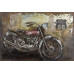 Kovový obraz ART 60x40cm Motorka G140318C Kovový obraz ART 60x40cm Motorka G140318C