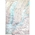 Obraz na plátne 50x70cm MAPA New York, c805