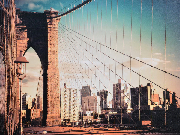 Obraz na plátne 75x100 Brooklyn Bridge, c896 Obraz na plátne 75x100 Brooklyn Bridge, c896