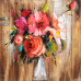 Obraz 80x80cm Kytica kvetov Obraz 80x80cm Kytica kvetov