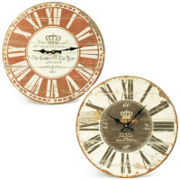 Nástenné hodiny RIS 1889, Flor1726, HNEDÉ 34cm Nástenné hodiny RIS 1889, Flor1726, HNEDÉ 34cm