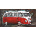 Kovový obraz 80x40cm Volkswagen T2