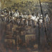 Kovový obraz 100x100cm T130832 Kovový obraz 100x100cm T130832