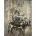 Kovový obraz na dreve 60x80cm G160714 Kovový obraz na dreve 60x80cm G160714