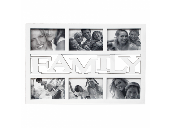 Multirám na 6 fotiek Family, 6x 10x15cm Multirám na 6 fotiek Family, 6x 10x15cm