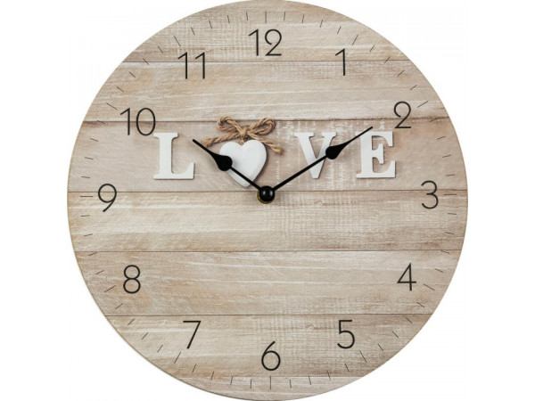 Nástenné hodiny Love, Fal3013, 30cm Nástenné hodiny Love, Fal3013, 30cm