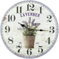 Nástenné hodiny Fal8817 Levanduľa, 30cm Nástenné hodiny Fal8817 Levanduľa, 30cm