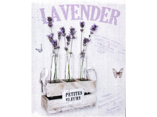 Obraz na plátne 40x50cm LEVANDULA Obraz na plátne 40x50cm LEVANDULA