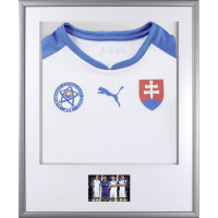 Rám na futbalový dres Falc 5770S, strieborný