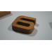 3D nalepovacie dubové hodiny DIY Eko z54g 75 d-1-x, 75 cm