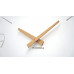 Nástenné hodiny Slim Flex z111a-2-dx, 30 cm, biele Nástenné hodiny Slim Flex z111a-2-dx, 30 cm, biele