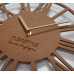 Nástenné hodiny Loft Piccolo bronze Flex z219-9a-dx, 30 cm Nástenné hodiny Loft Piccolo bronze Flex z219-9a-dx, 30 cm