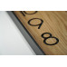 Drevené nástenné hodiny Wood Square z236a, 30cm Drevené nástenné hodiny Wood Square z236a, 30cm
