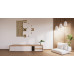 Drevené dubové nástenné hodiny Lamele 100cm FlexiStyle z230d-2 Drevené dubové nástenné hodiny Lamele 100cm FlexiStyle z230d-2