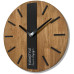 Drevené nástenné hodiny Oak Classic 30cm Flexistyle z250 Drevené nástenné hodiny Oak Classic 30cm Flexistyle z250