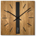 Drevené nástenné hodiny Oak Classic 50cm Flexistyle z250a Drevené nástenné hodiny Oak Classic 50cm Flexistyle z250a