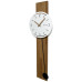Drevené nástenné hodiny s kyvadlom Naturale 30cm Flexistyle z241oval