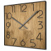 Drevené nástenné hodiny Wood Square z236a, 50cm Drevené nástenné hodiny Wood Square z236a, 50cm