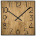 Drevené nástenné hodiny Wood Square z236a, 50cm Drevené nástenné hodiny Wood Square z236a, 50cm