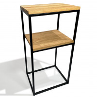 Drevený dvojitý regál FlexiStyle kon2-408030 Drevený dvojitý regál FlexiStyle kon2-408030